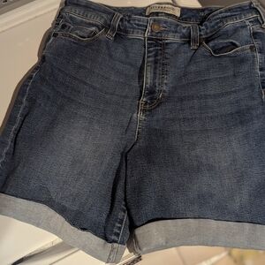 Liverpool Dark Blue Women's Denim Shorts